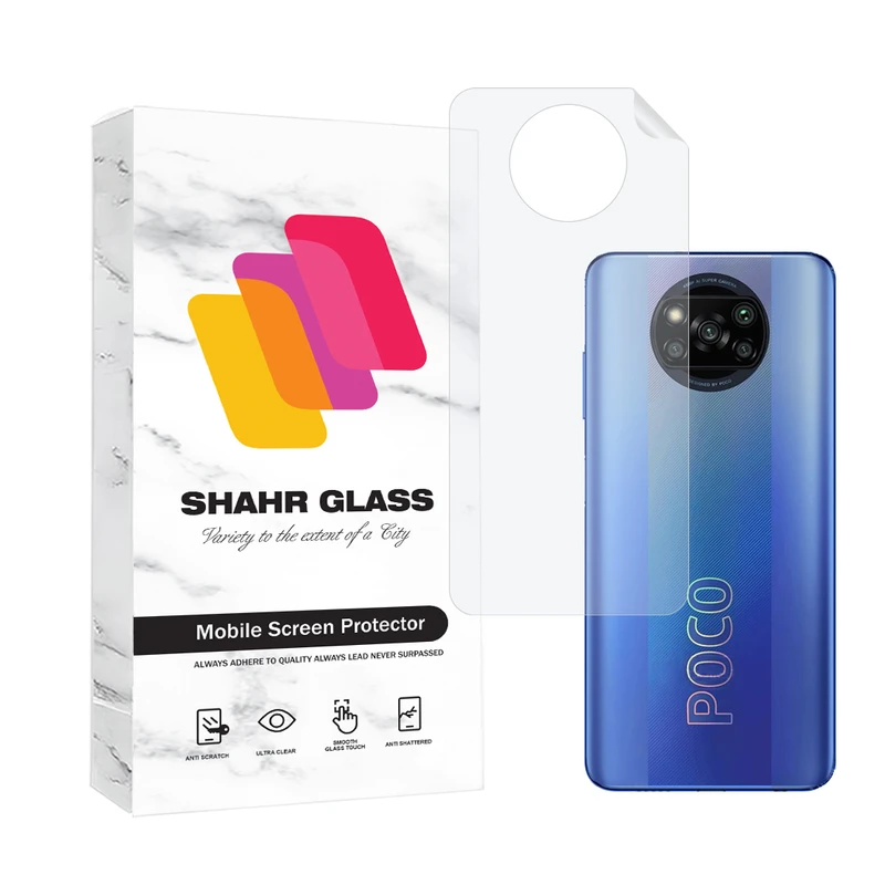 محافظ پشت گوشی شهر گلس مدل NANOMTSH مناسب برای گوشی موبایل شیائومی Poco X3 Pro