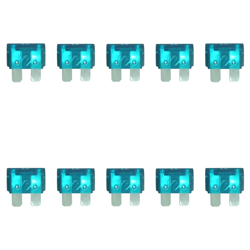 فیوز خودرو غریب دوست مدل 15 آمپر مجموعه 10 عددی 
