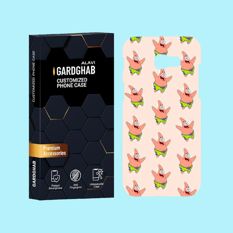 کاور گارد قاب علوی مدل پترن فانتزی مناسب برای گوشی موبایل سامسونگ Galaxy A5 2017 / A520