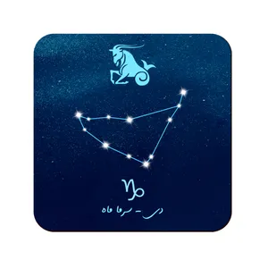 زیر لیوانی مدل ماه تولد طرح دی