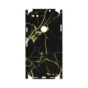 MAHOOT  Graphite-Gold-Marble-FullSkin Cover Sticker for Google Pixel