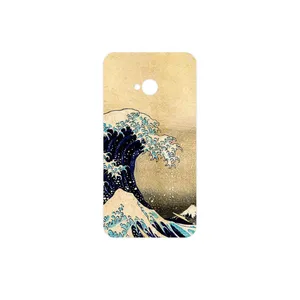 MAHOOT The Great Wave off Kanagawa of Hokusai Cover Sticker for HTC One M7