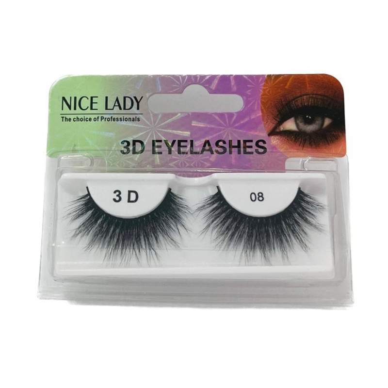 مژه مصنوعی نایس لیدی مدل 3D شماره 8 مژه مصنوعی نایس لیدی مدل 3D شماره 8