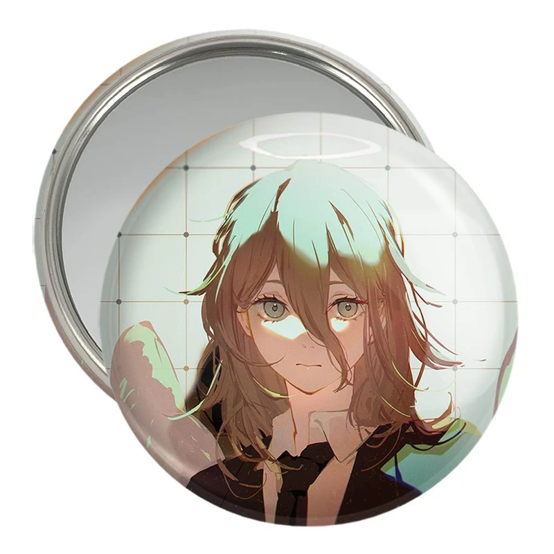 آینه جیبی خندالو مدل انجل انیمه مرد اره ای Chainsaw Man  کد 22332