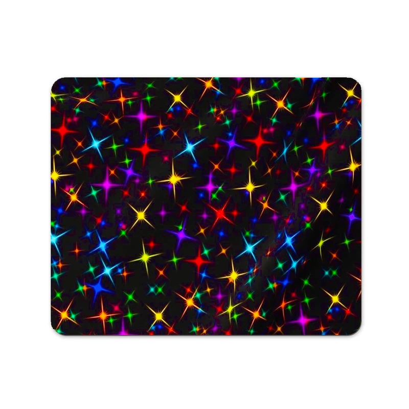 ماوس پد پاد آفرین طرح ستاره های رنگی کد 739 سایز 19*24 سانتی متر