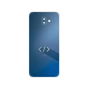 MAHOOT Minimal Coding icon Cover Sticker for Samsung Galaxy J6 Plus