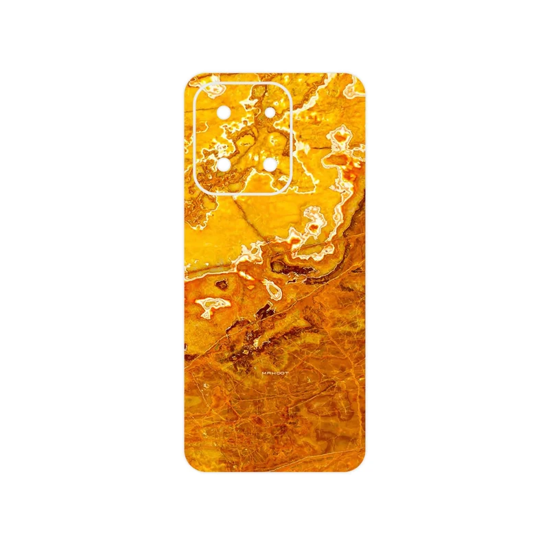 برچسب پوششی ماهوت مدل Gold Marble مناسب برای گوشی موبایل شیائومی Poco C85