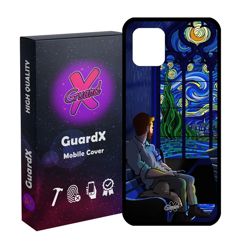 کاور گارد ایکس طرح Art مدل Glass10583 مناسب برای گوشی موبایل سامسونگ Galaxy Note 10 Lite / A81