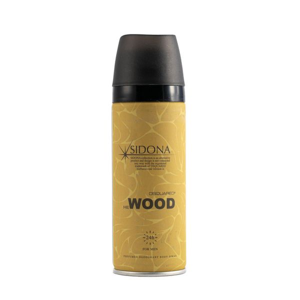 اسپری خوشبو کننده بدن مردانه سیدونا مدل Wood حجم 200 میلی لیتر