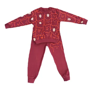 ست سویشرت و شلوار پسرانه مدل خرسی