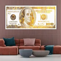 پوستر پارچه ای طرح دلار کد k23