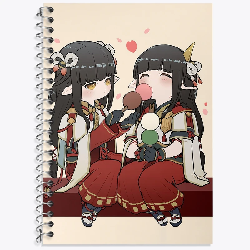 دفتر لغت 50 برگ خندالو طرح بازی شکارچی هیولا (Monster Hunter) کد 33266