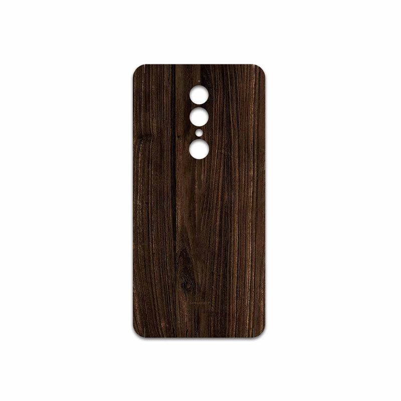 برچسب پوششی ماهوت مدل Dark Walnut Wood مناسب برای گوشی موبایل یومی A1 Pro