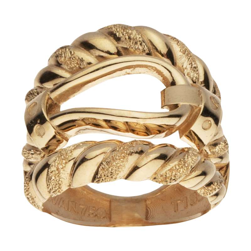 انگشتر طلا 18 عیار زنانه مایا ماهک مدل MR0653