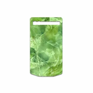 MAHOOT Green-Crystal-Marble Cover Sticker for BlackBerry P9983