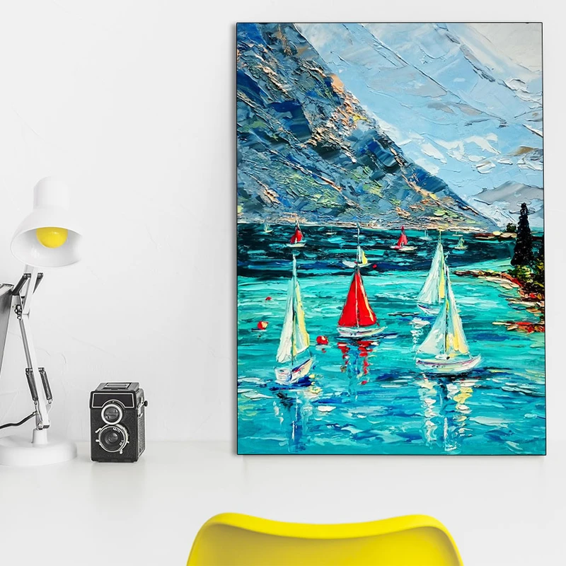 تابلو شاسی گالری استاربوی طرح قایق مدل Art 69