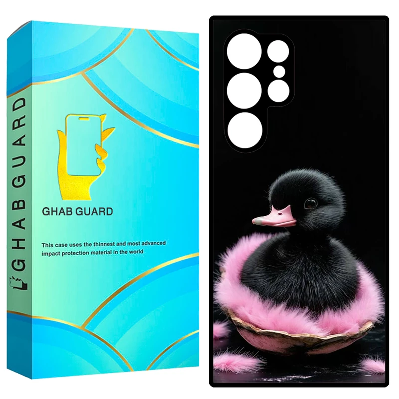 کاور قاب گارد طرح جوجه اردک مدل GCHPS23U مناسب برای گوشی موبایل سامسونگ Galaxy S23 Ultra 5G