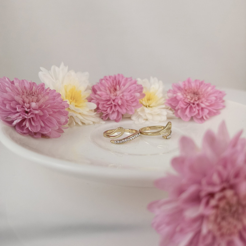 انگشتر دخترانه کد AE36