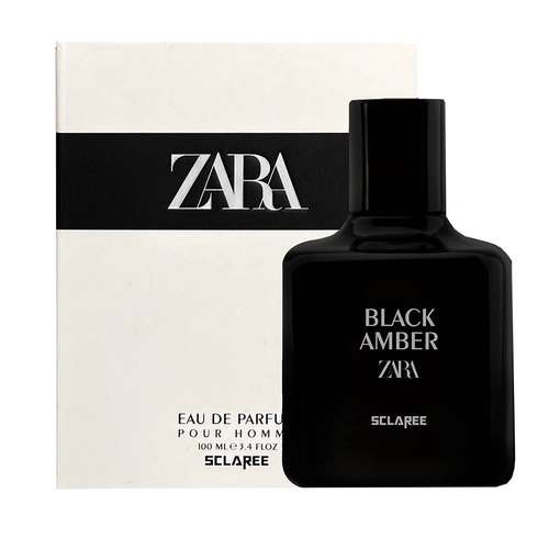 ادو پرفیوم مردانه اسکلاره مدل Black Amber Zara با رایحه گرم حجم 100 میلی لیتر