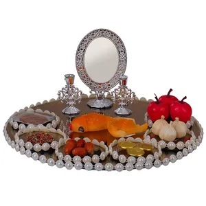 مجموعه ظروف هفت سین ۱۱ پارچه  طرح اینه مدل3020