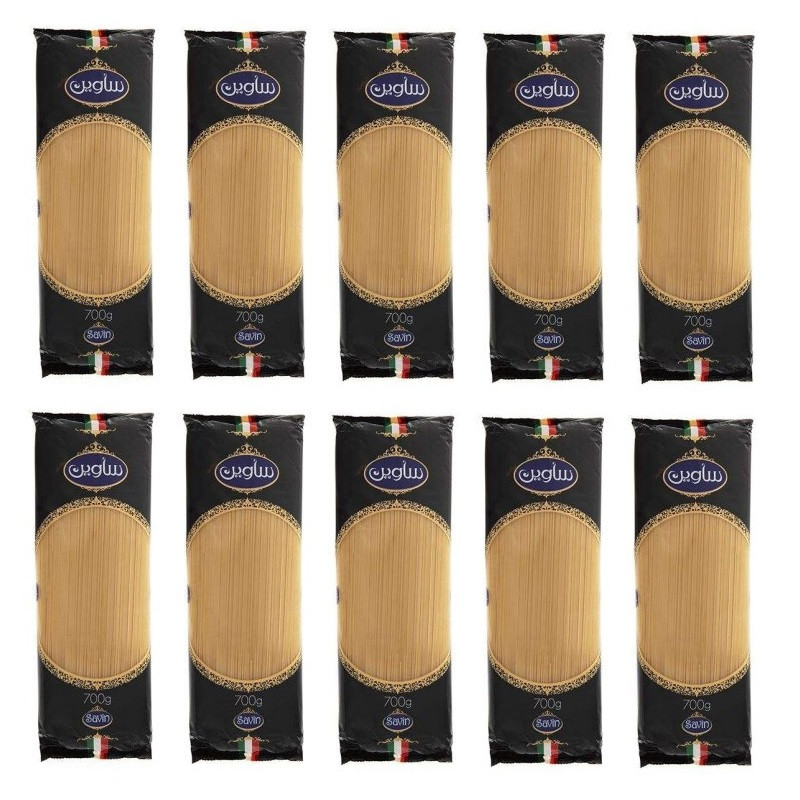 ماکارونی قطر 1.2 ساوین - 700 گرم بسته 10 عددی