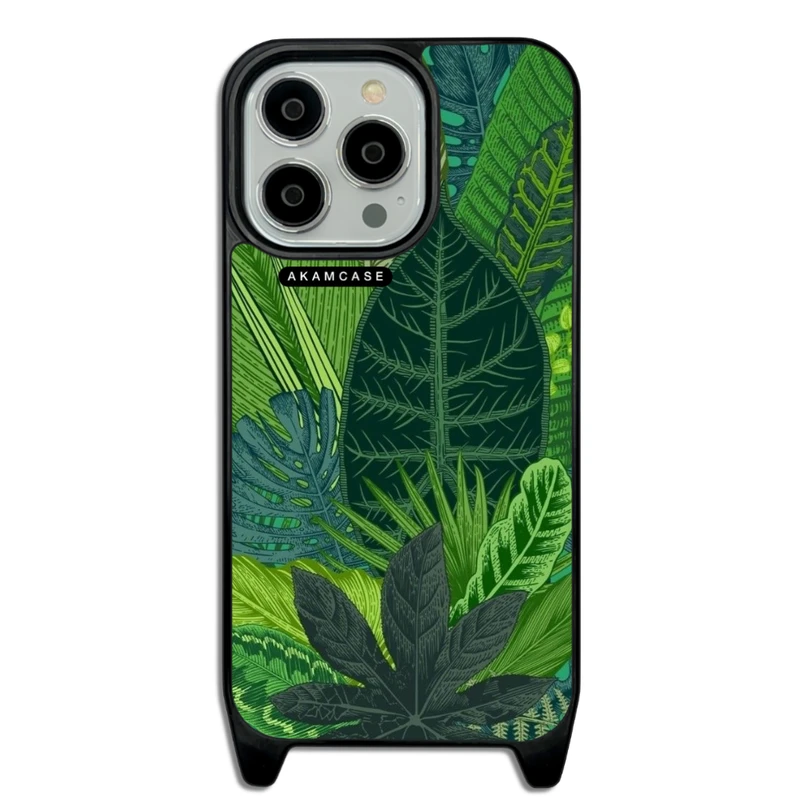 کاور آکام مدل AMCWLA13PRO-LEAVES2 مناسب برای گوشی موبایل اپل iPhone 13 Pro