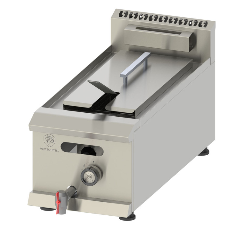 سرخ کن صنعتی یوزتک استیل مدل GO07