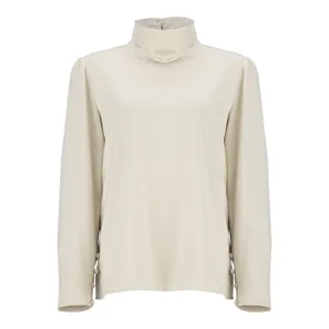 بلوز آستین بلند زنانه سرژه مدل 204536 یقه شل