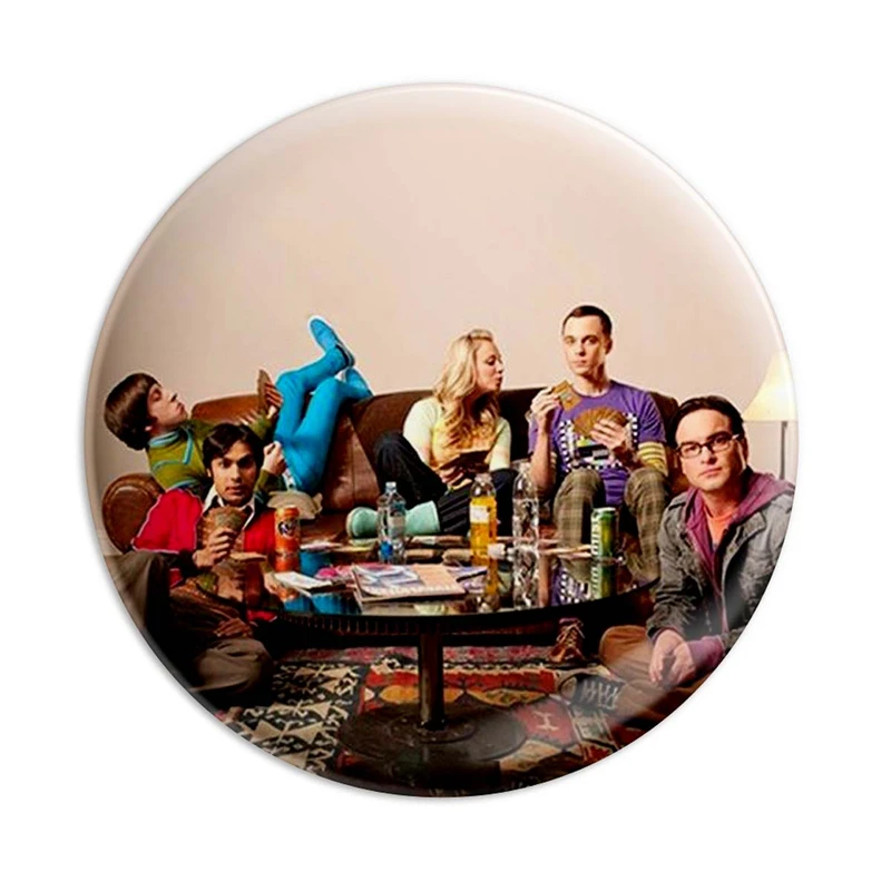  مگنت پرمانه طرح big bang theory کد pmag.14407