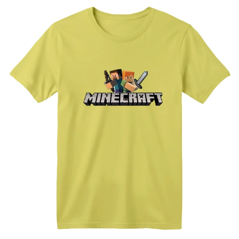 تی شرت آستین کوتاه بچگانه مدل ماینکرفت کد ۲