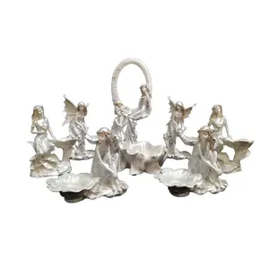 مجموعه ظروف هفت سین 8 پارچه  مدل صدفی