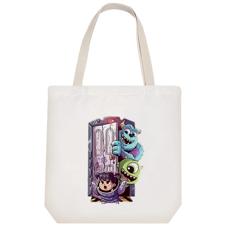 ساک خرید خندالو طرح انیمیشن کارخانه هیولاها Monsters,Inc  کد H439