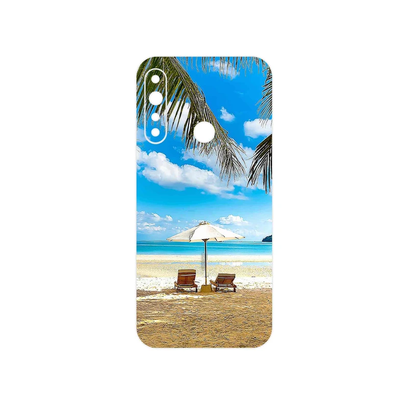 برچسب پوششی ماهوت مدل Beach مناسب برای گوشی موبایل جی پلاس P10