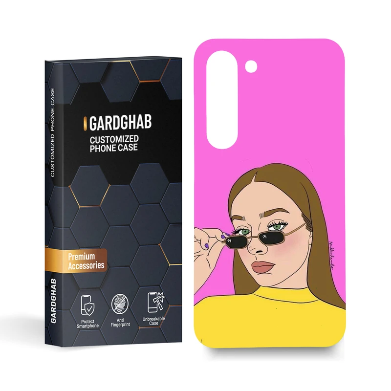 کاور گارد قاب مدل دخترانه مناسب برای گوشی موبایل سامسونگ Galaxy S23