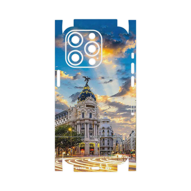 برچسب پوششی ماهوت مدل City of Madrid-FullSkin مناسب برای گوشی موبایل اپل iPhone 14 Pro