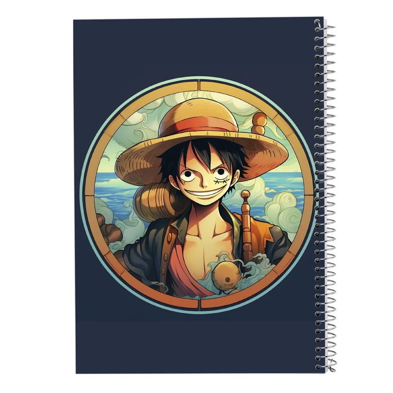 دفتر مشق 100 برگ مدوپد مدل وان پیس One Piece کد DF11782