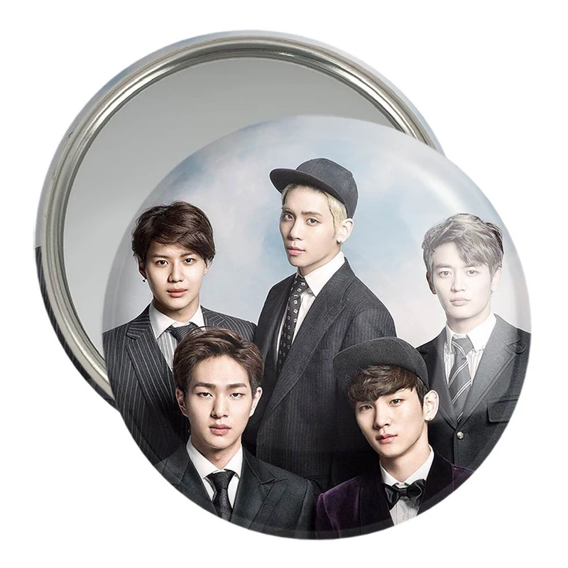 آینه جیبی خندالو مدل گروه شاینی Shinee  کد 21371