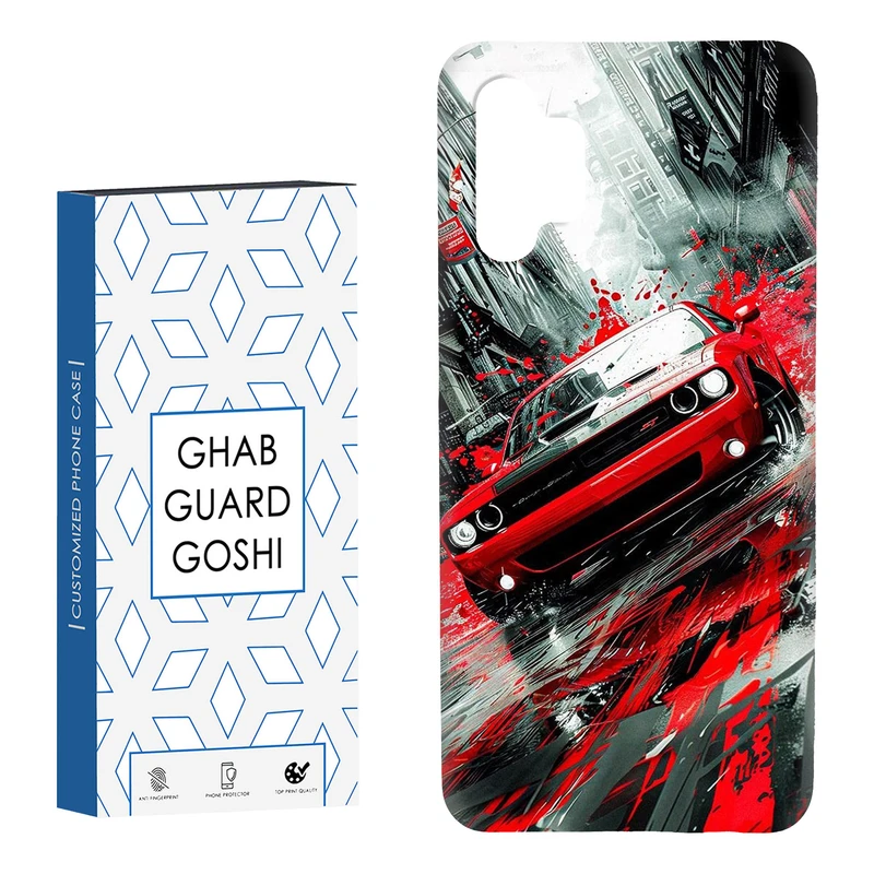 کاور قاب گارد گوشی طرح ماشین کد Dimo-091 مناسب برای گوشی موبایل سامسونگ Galaxy A13 4G / A32 5G