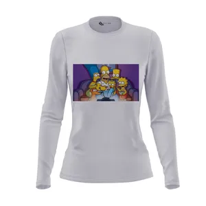 تی شرت آستین بلند زنانه مدل سیمپسون