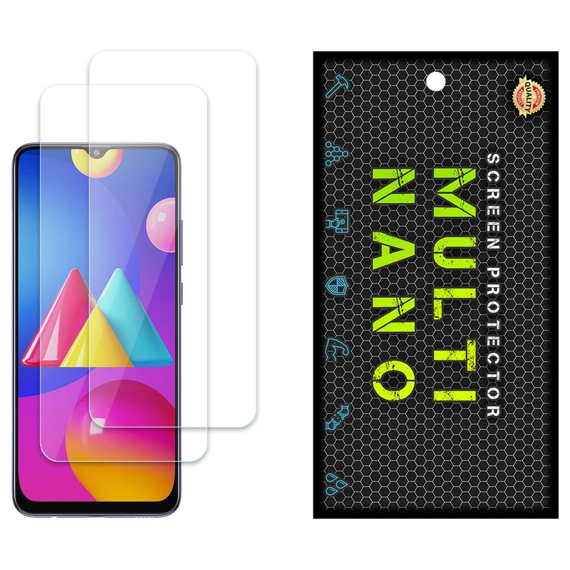 محافظ صفحه نمایش مولتی نانو مدل X-S2N مناسب برای گوشی موبایل سامسونگ Galaxy M02s بسته دو عددی