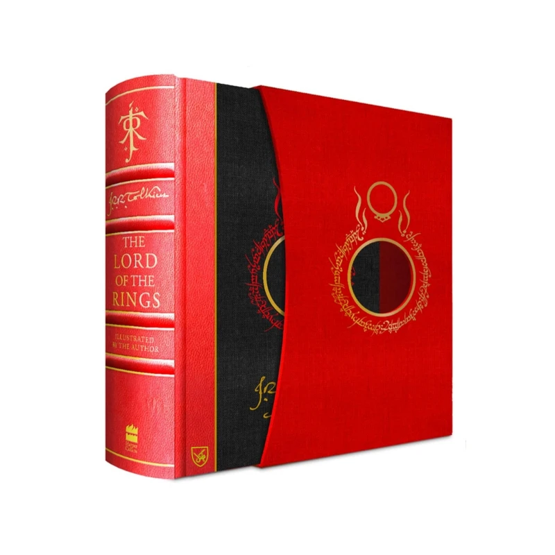 کتاب Lord of the Rings illustrated Deluxe Edition اثر J.R.R.Tolkein انتشارات جنگل