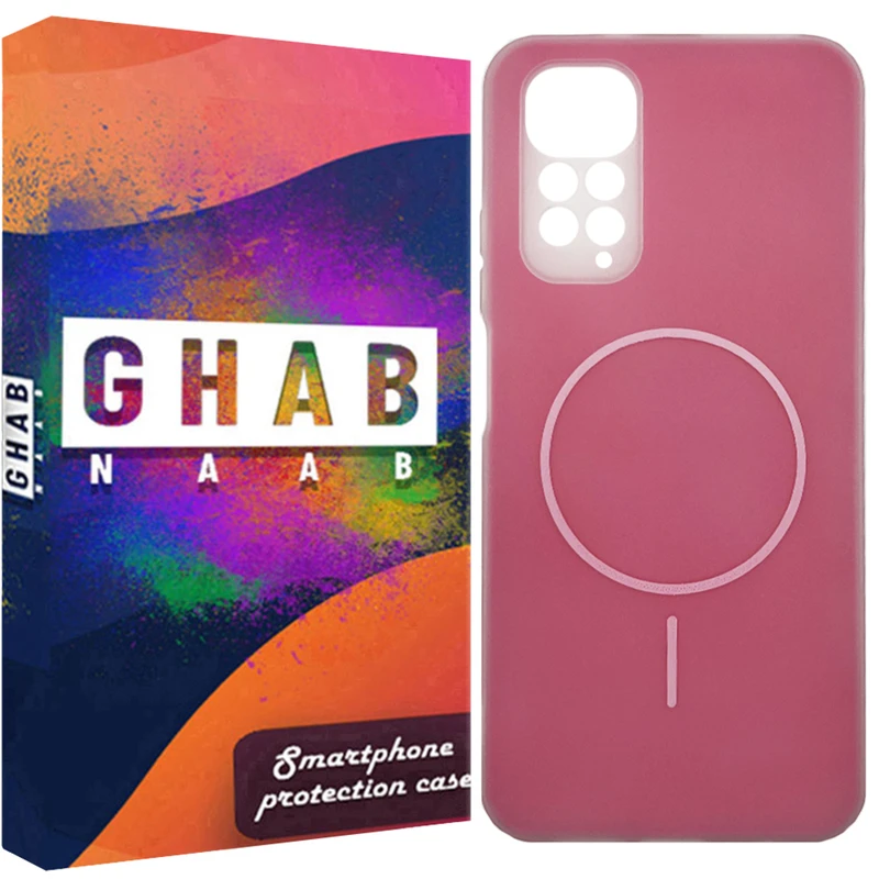 کاور قاب ناب مدل پاستیلی طرح MagSafe مناسب برای گوشی موبایل شیائومی Redmi Note 11 4G / Note 11s / Note 12s 