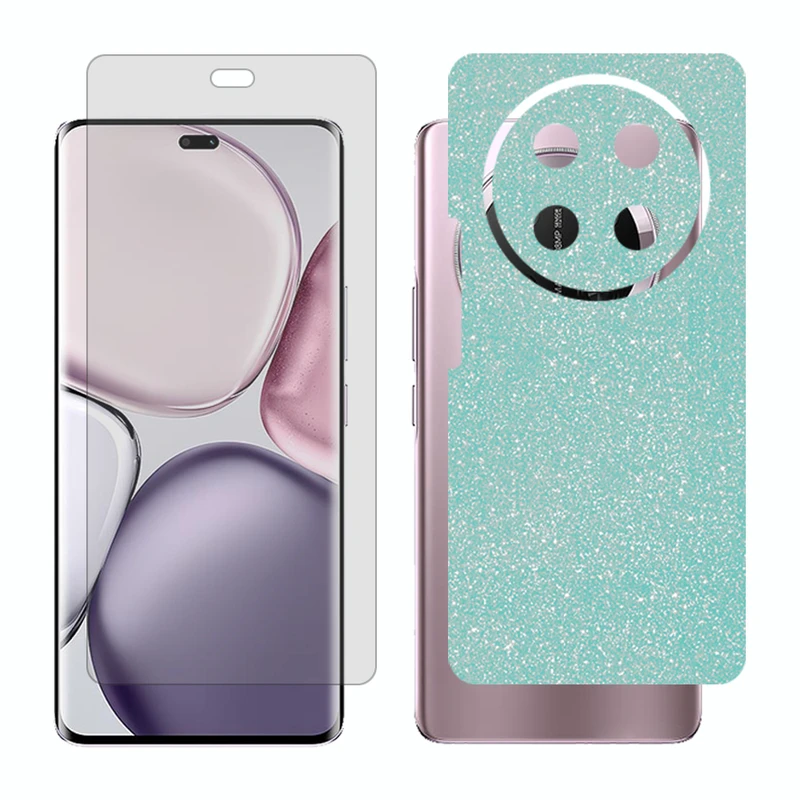 محافظ صفحه نمایش مات گلس مدل Together مناسب برای گوشی موبایل آنر X9c به همراه برچسب پوششی