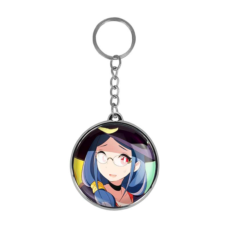 جاکلیدی خندالو طرح اورسولا و دیانا انیمه جادوگران کوچک Little Witch Academia مدل دوطرفه کد 2294222948