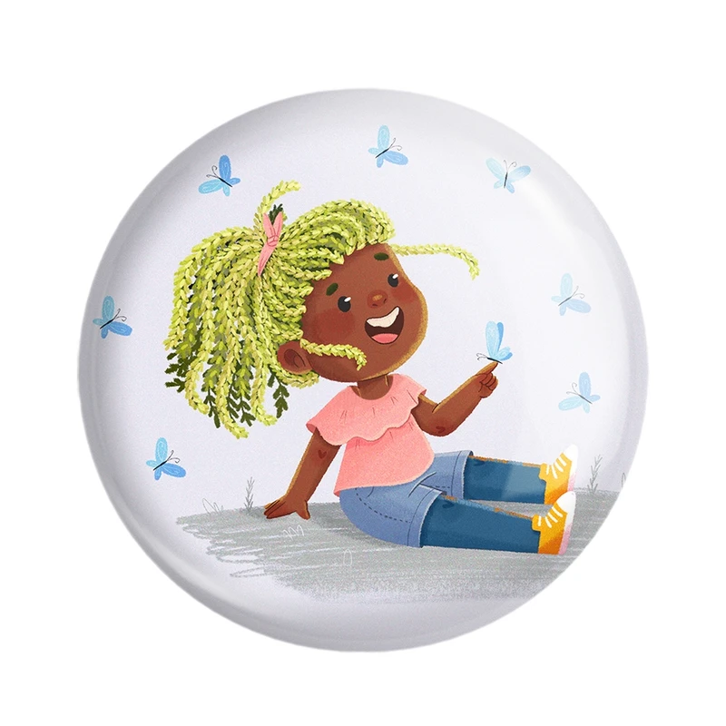 مگنت خندالو مدل دخترانه فانتزی کد 25754