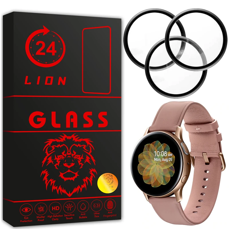   محافظ صفحه نمایش لاین مدل RT007 مناسب برای ساعت هوشمند سامسونگ Galaxy Watch Active 2 40mm بسته سه عددی