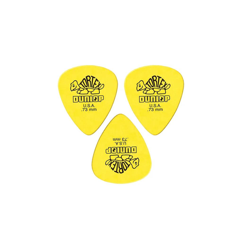 پیک گیتار دانلوپ مدل Tortex 0.73mm مجموعه 3 عددی
