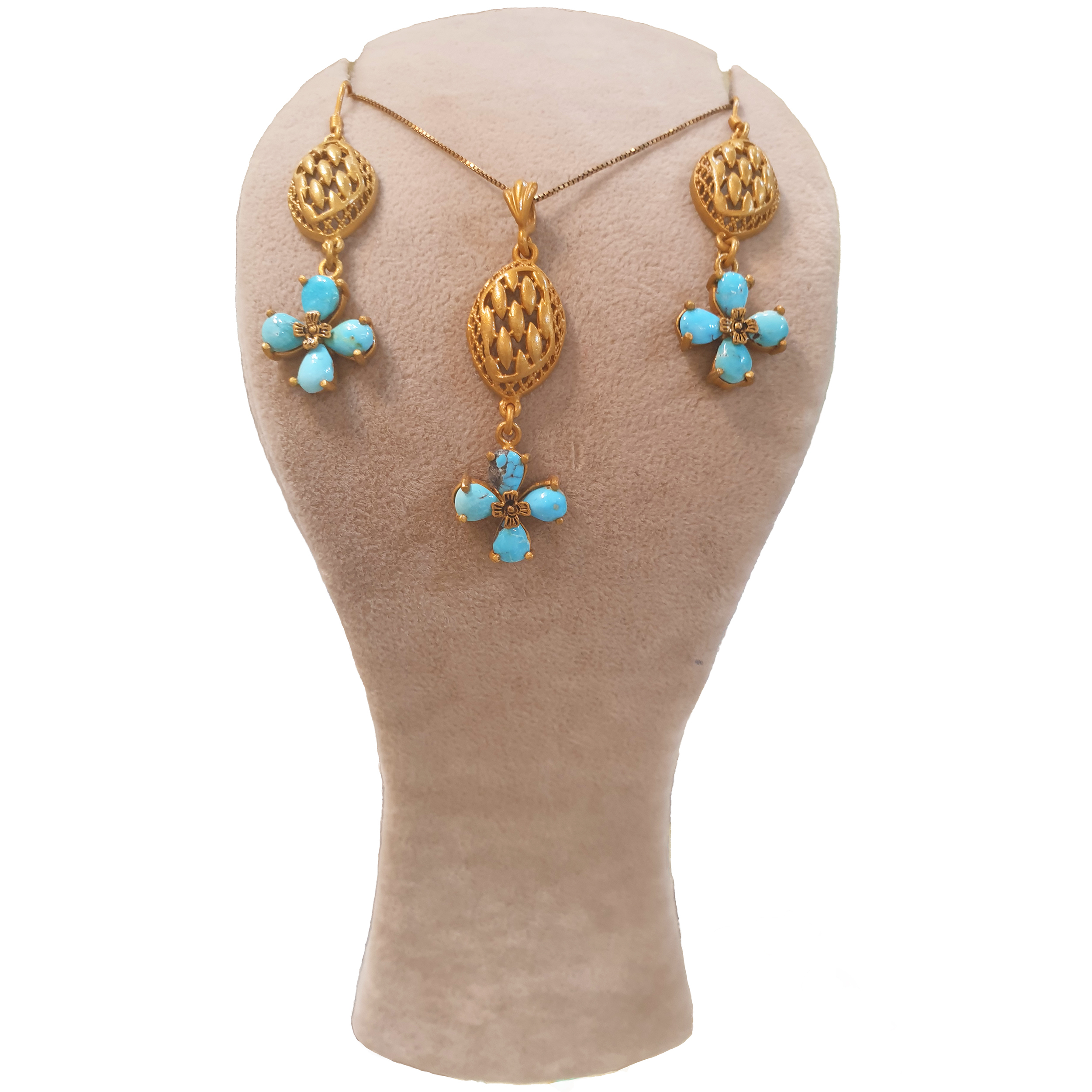 نیم ست نقره زنانه مدل 4442