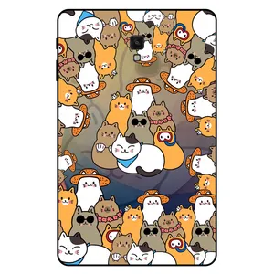 کاور مگافون طرح گربه مدل 7717 مناسب برای تبلت سامسونگ Galaxy Tab A 10.5 2018 T590 / T595 