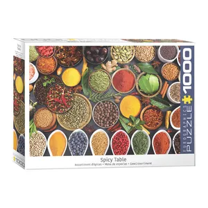 پازل 1000 تکه یوروگرافیکس پازلز مدل Spicy Table كد 60005624